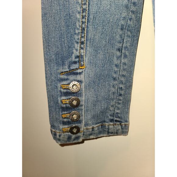 Vintage Tommy Hilfiger blue denim jacket blazer - medium - Picture 4 of 7